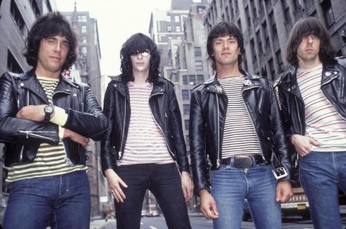 The Ramones в куртках Schott