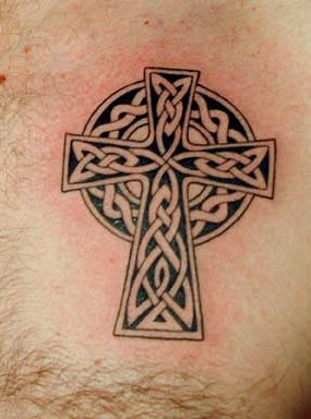 Тату кельтский крест - фото 6